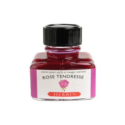 Jacques Herbin Bottle Ink 30ml - Rose Tendresse (Pink Tenderness)
