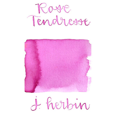Jacques Herbin Bottle Ink 30ml - Rose Tendresse (Pink Tenderness)