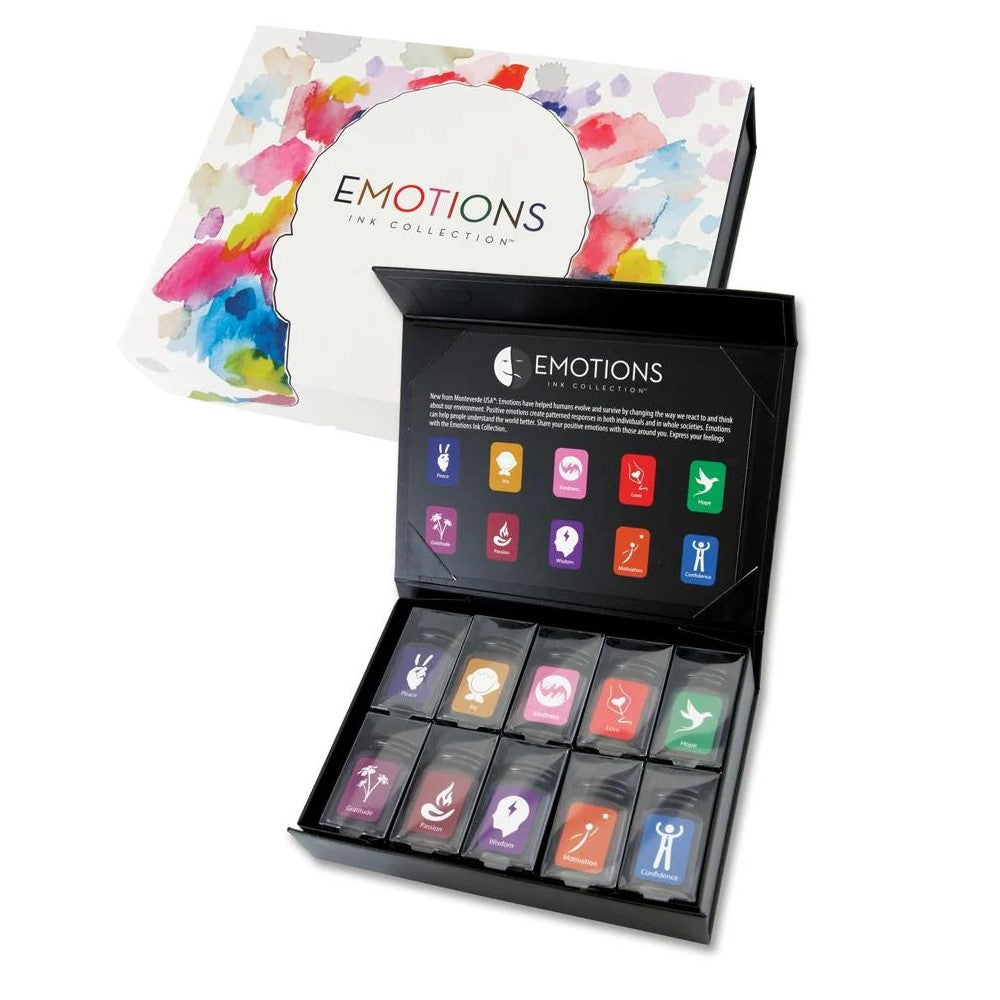 Monteverde Ink Bottle Gift Set (10 X 30ml) - Emotions