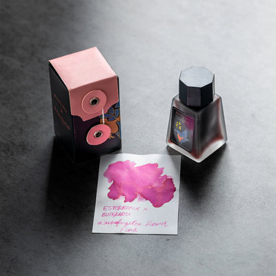 Esterbrook Ink Bottle 30ml - BUNGU Box Kachofugetsu Pink