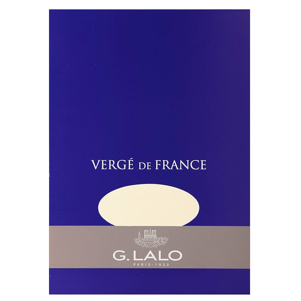 G. LALO Verge de France A5 pad - Ivory