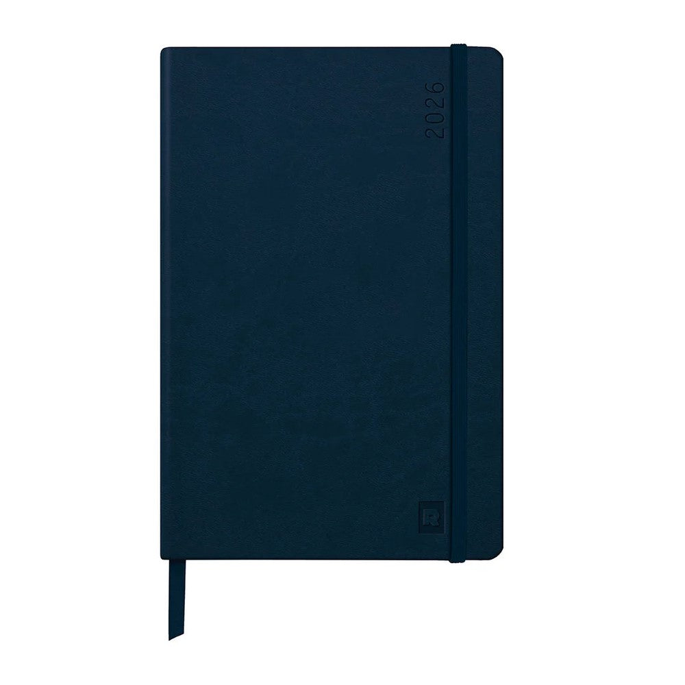 Rhodia 2026 Hard Cover A5 Weekly Horizontal Webplanner - Midnight