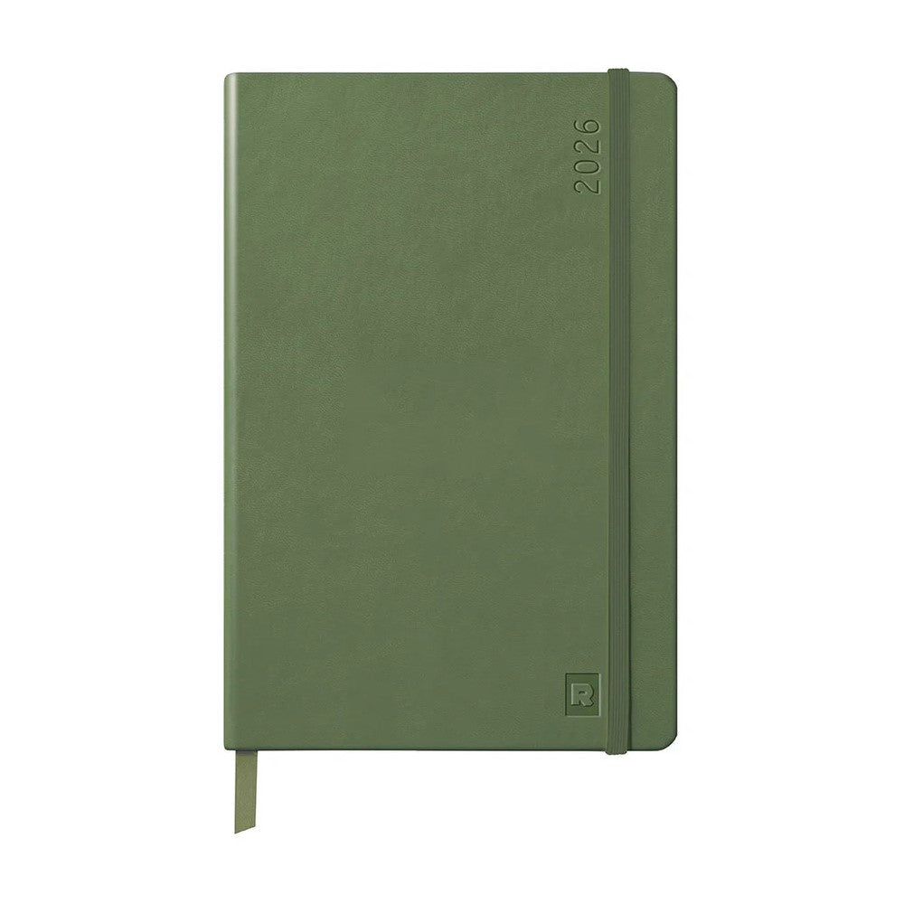 Rhodia 2026 Hard Cover A5 Weekly Horizontal Webplanner - Sage
