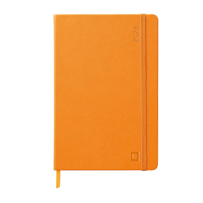 Rhodia 2026 Hard Cover A5 Weekly Horizontal Webplanner - Orange