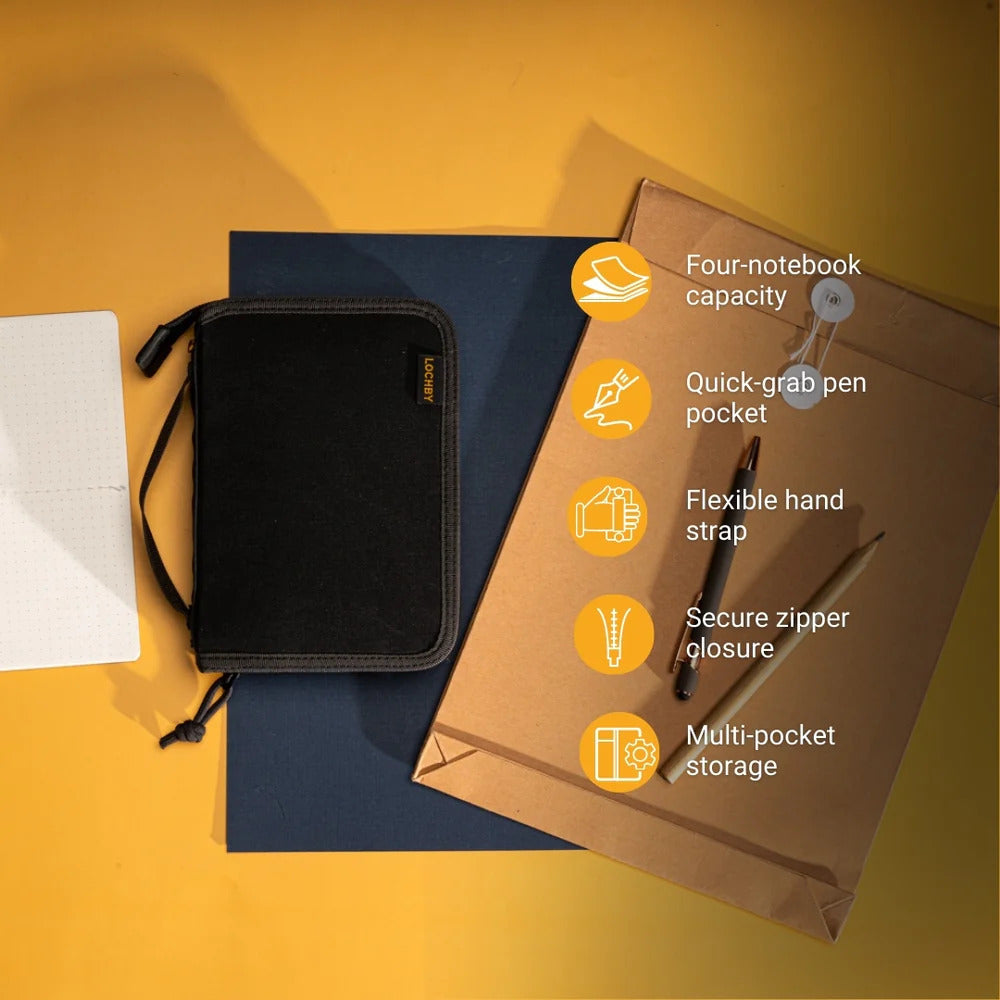 LOCHBY Field Folio A6 - Bumblebee