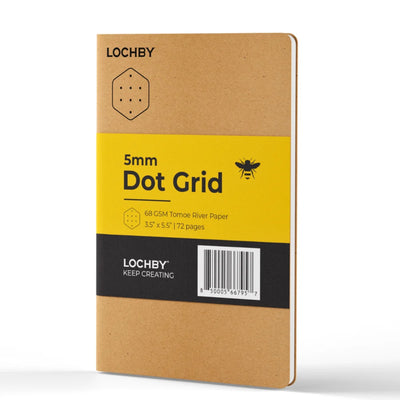 LOCHBY Pocket Journal Notebook - Dot Grid