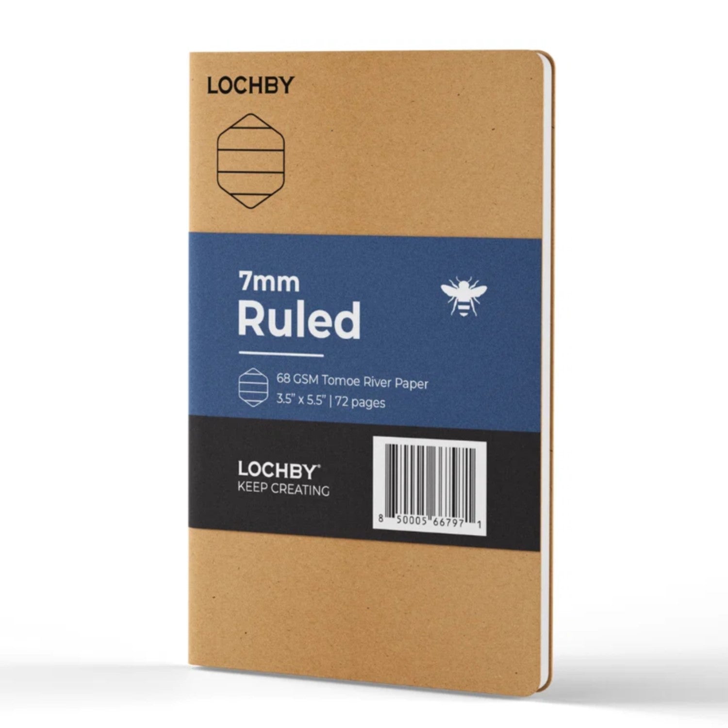 LOCHBY Pocket Journal Notebook - Ruled