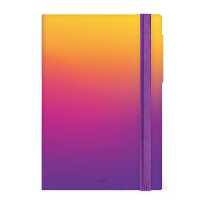 Legami 2027 Medium Weekly Diary / Notebook - Sunset Vibes