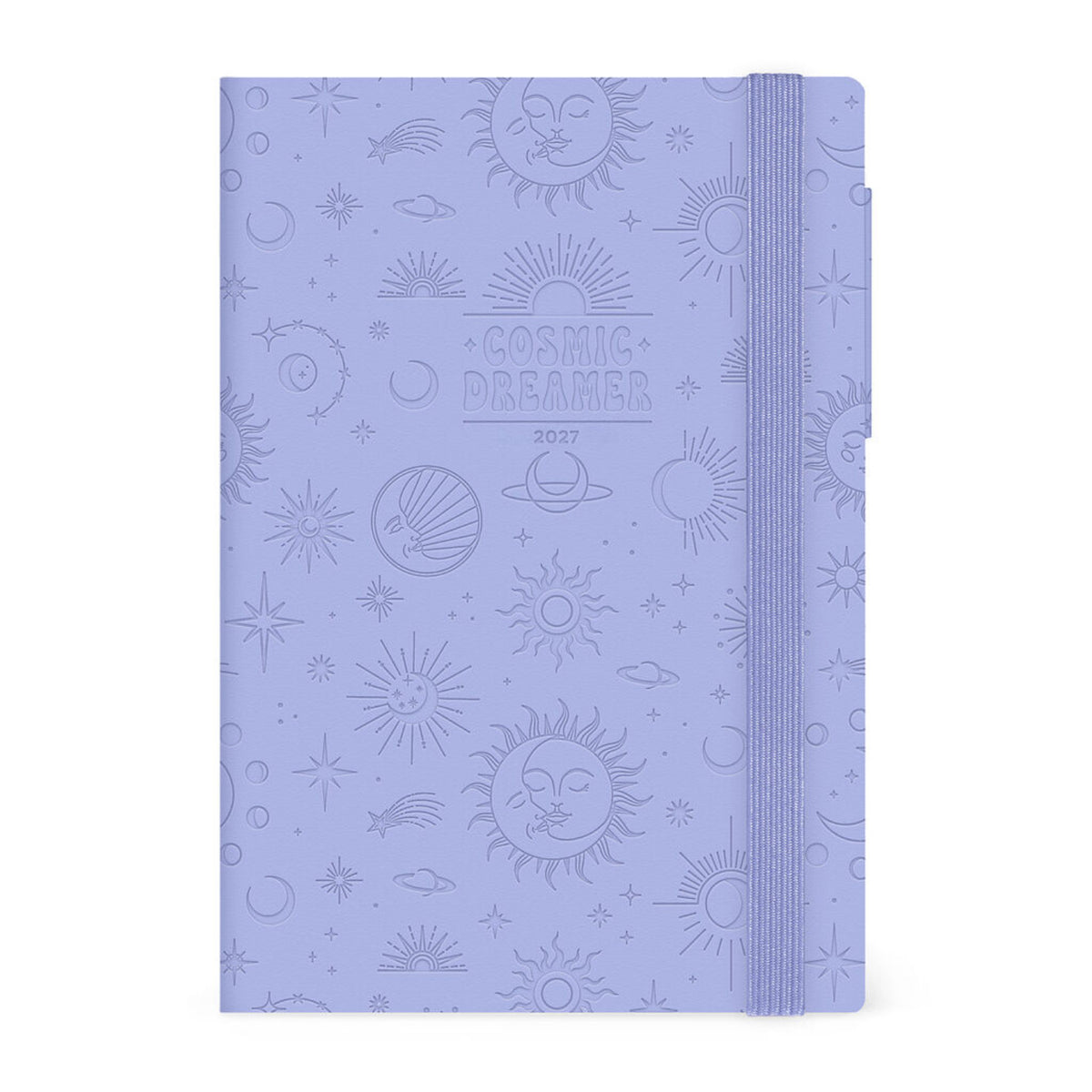 Legami 2027 Medium Weekly Diary / Notebook - Cosmic Lilac