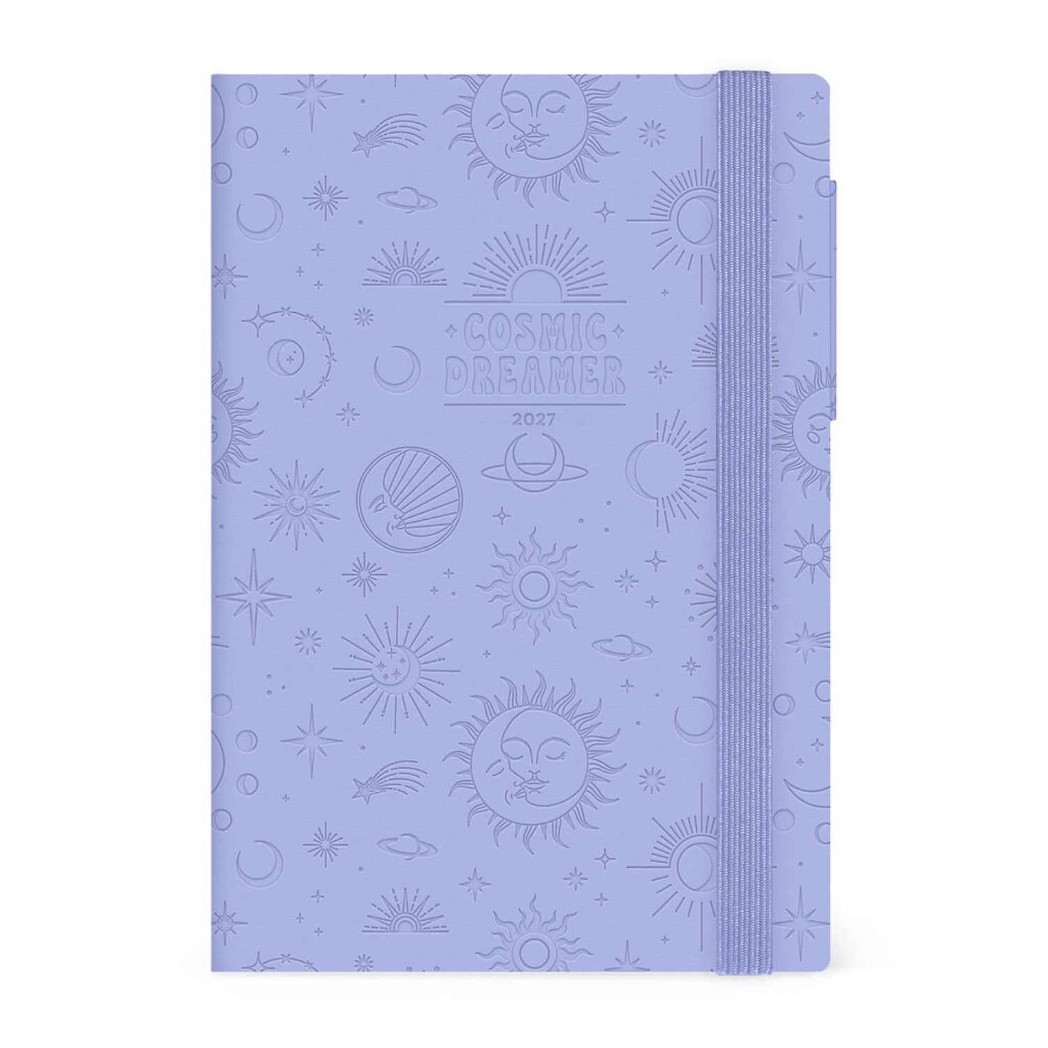 Legami 2027 Medium Weekly Diary / Notebook - Cosmic Lilac