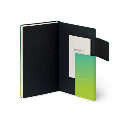 Legami 2027 Medium Weekly Diary / Notebook - Shades of Green