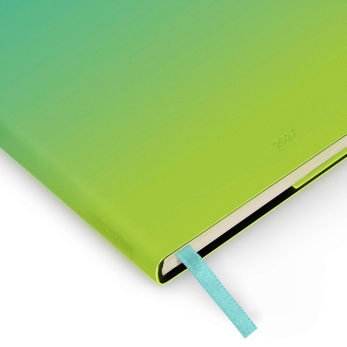 Legami 2027 Medium Weekly Diary / Notebook - Shades of Green