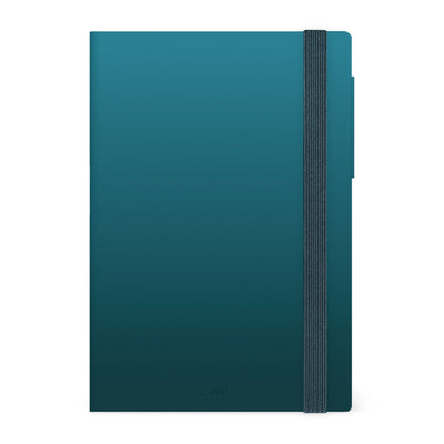 Legami 2027 Medium Weekly Diary / Notebook - Deep Teal