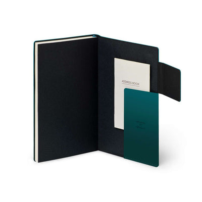 Legami 2027 Medium Weekly Diary / Notebook - Deep Teal