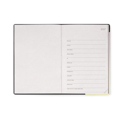 Legami 2027 Medium Weekly Diary / Notebook - Sunrise Lover