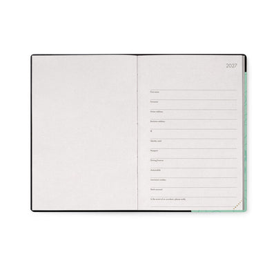 Legami 2027 Medium Weekly Diary / Notebook - Botanical Garden