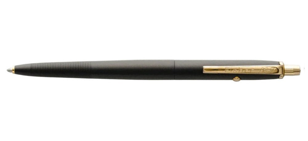 Fisher Space Pen AG7 Astronaut - Black Cerakote with Gold Trim