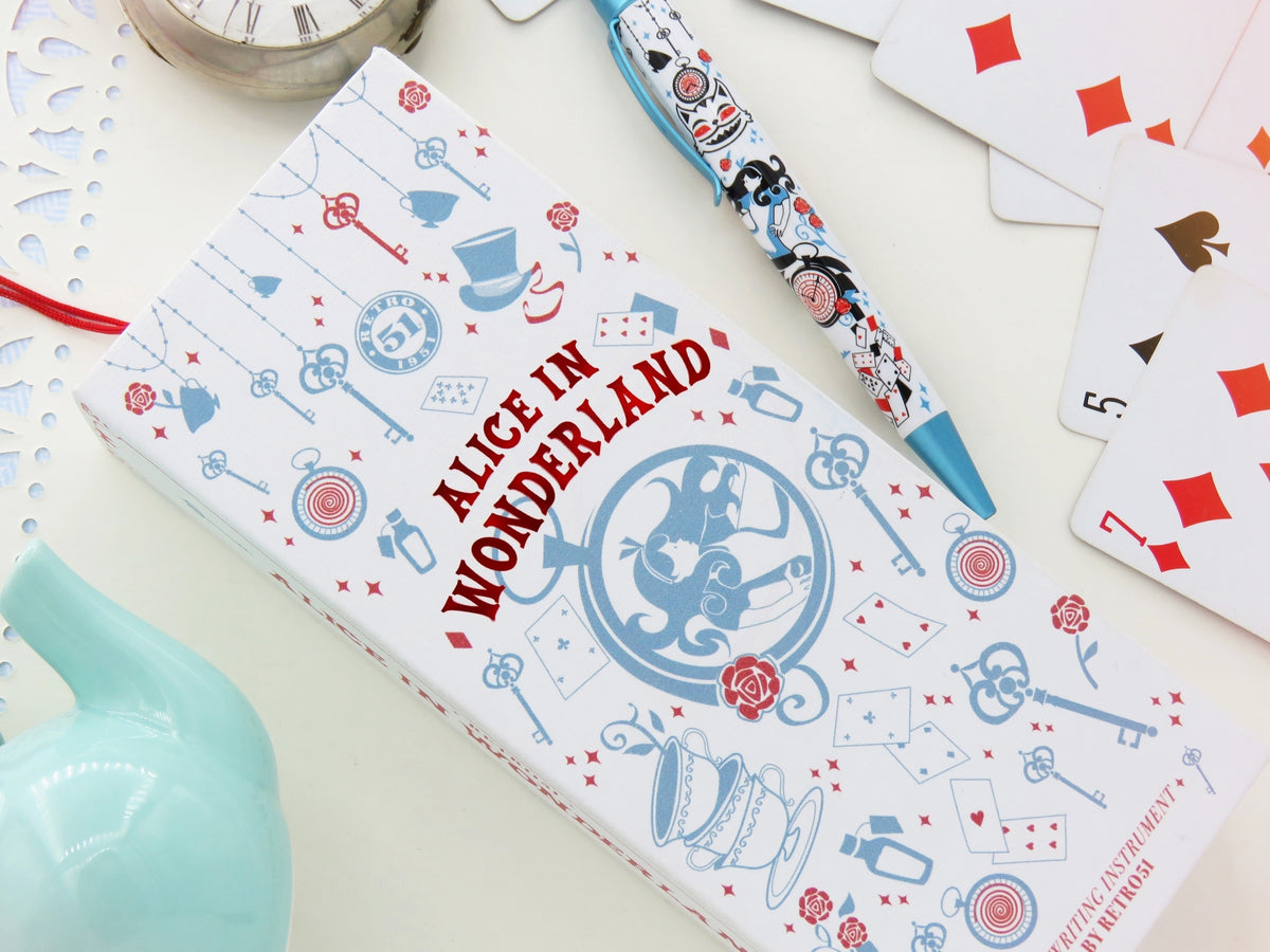 Retro 51 Tornado Literary Collection Rollerball - Alice in Wonderland