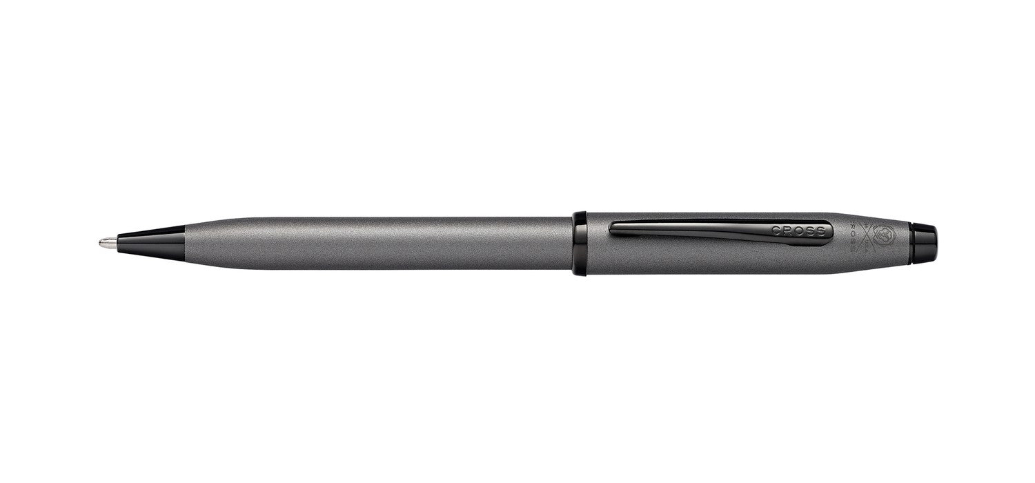 Cross Century II Ballpoint Pen - Gunmetal Grey / Black PVD Trim