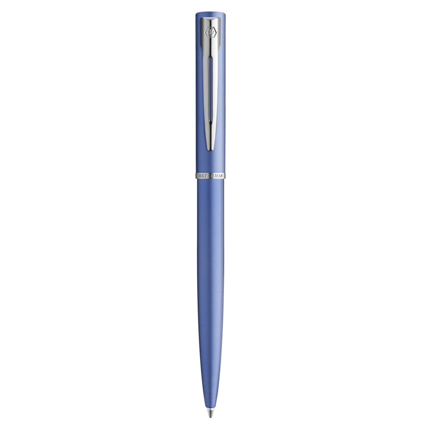 Waterman Allure Ballpoint Pen - Blue / Chrome Trim