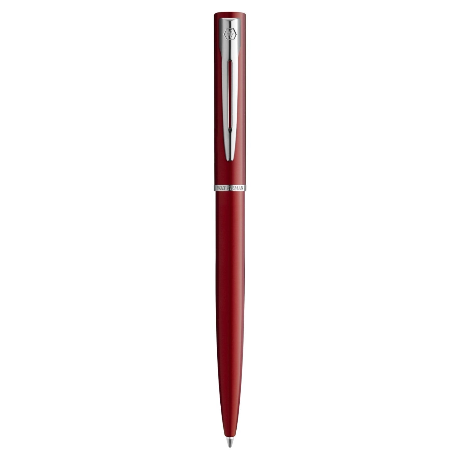 Waterman Allure Ballpoint Pen - Red / Chrome Trim