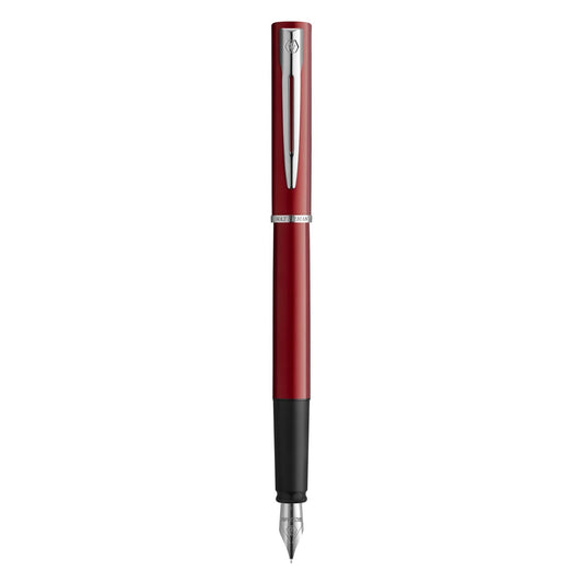 Waterman Allure Fountain Pen - Red / Chrome Trim