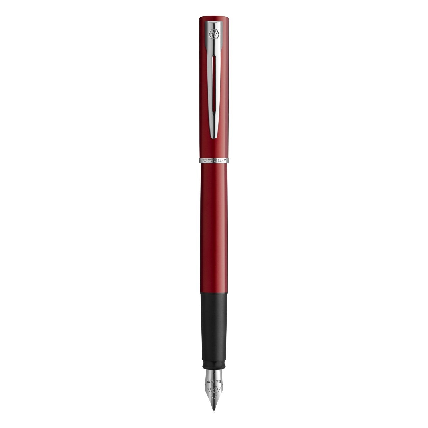Waterman Allure Fountain Pen - Red / Chrome Trim