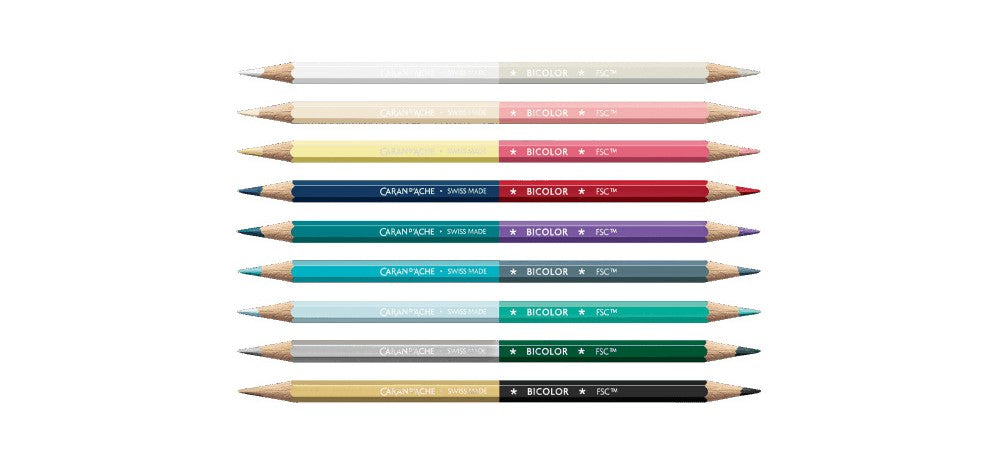 Caran dAche BiColour Pencil Set - Christmas 2025 Edition