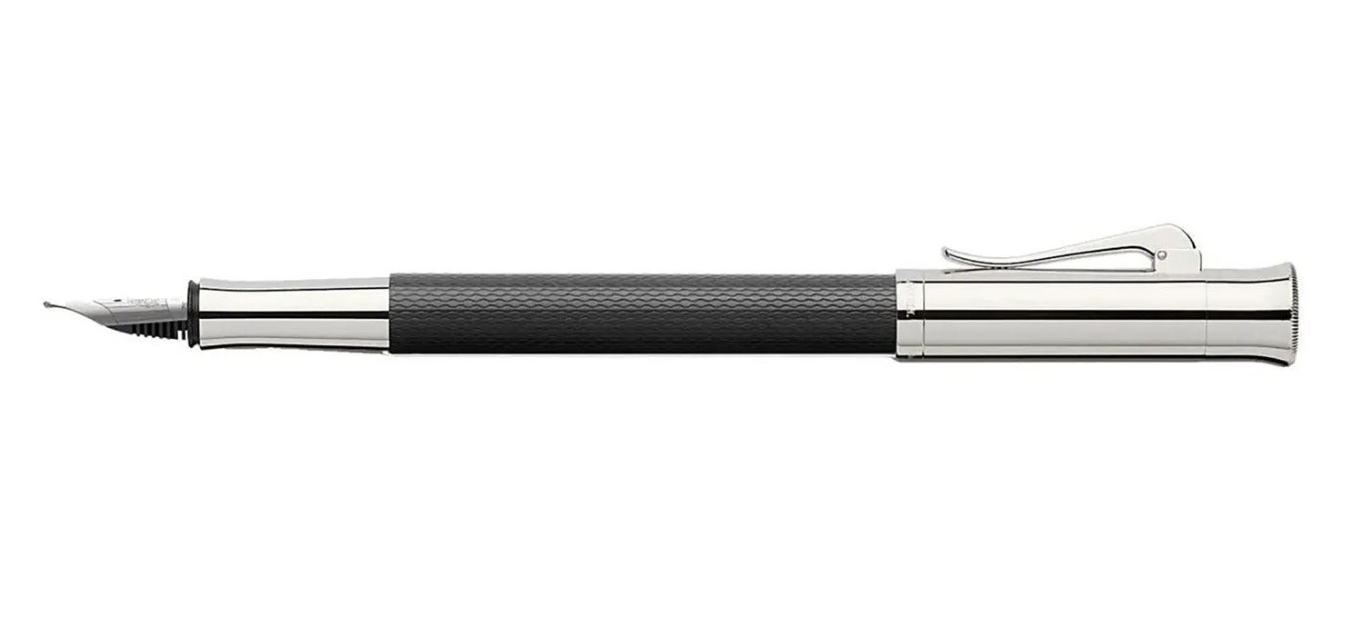 Graf Von Faber-Castell Guilloche Fountain Pen - Black