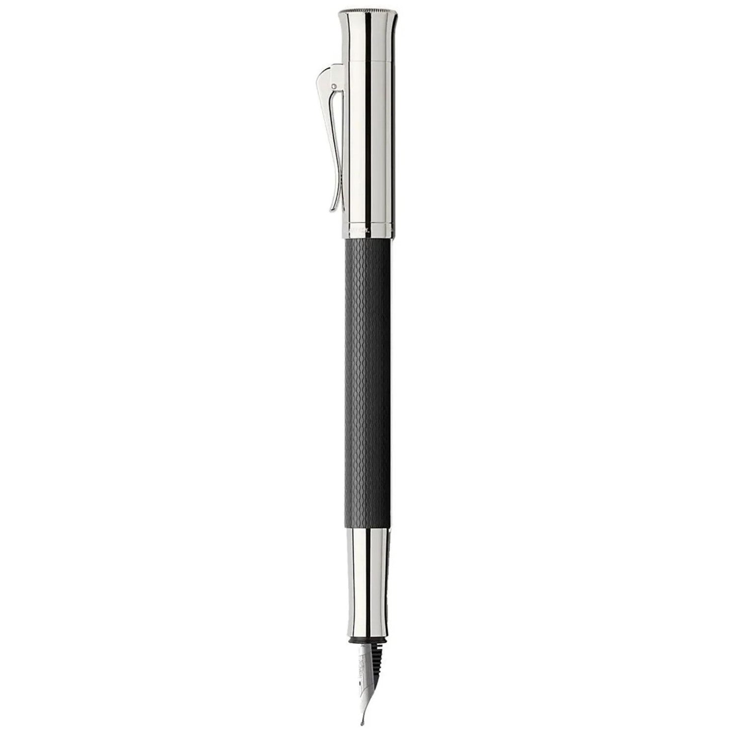 Graf Von Faber-Castell Guilloche Fountain Pen - Black