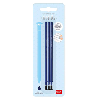Legami Erasable Gel Pen Refills - 3 Pack