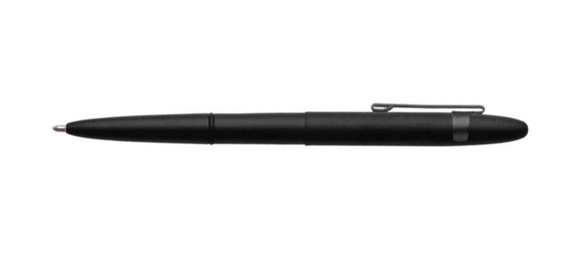 Fisher Matte Black Bullet Space Pen w/ Clip