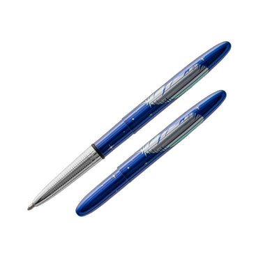 Fisher Space Pen Bullet - Blue Moon with Blue Origin Feather Logo