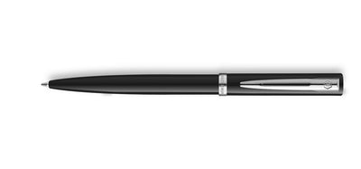 Waterman Impression Ballpoint Pen - Black Lacquer / Chrome Trim
