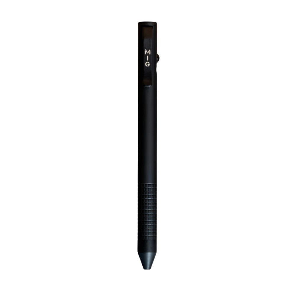 MIG Model 1 Bolt Action Ballpoint Pen - Black Grid