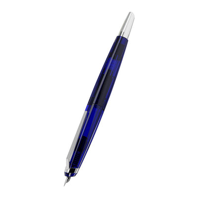 Endless Phantom Fountain Pen - Blue / Chrome
