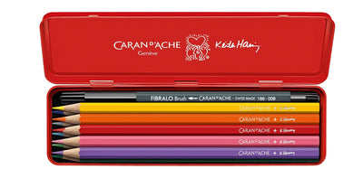Caran dAche Watercolour Pencil Set - Keith Haring - Special Edition