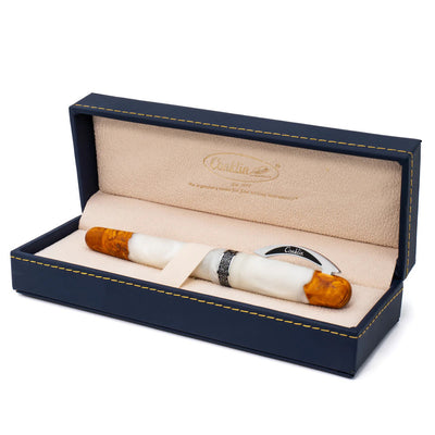 Conklin 1898 Spectra Fusion Fountain Pen - White