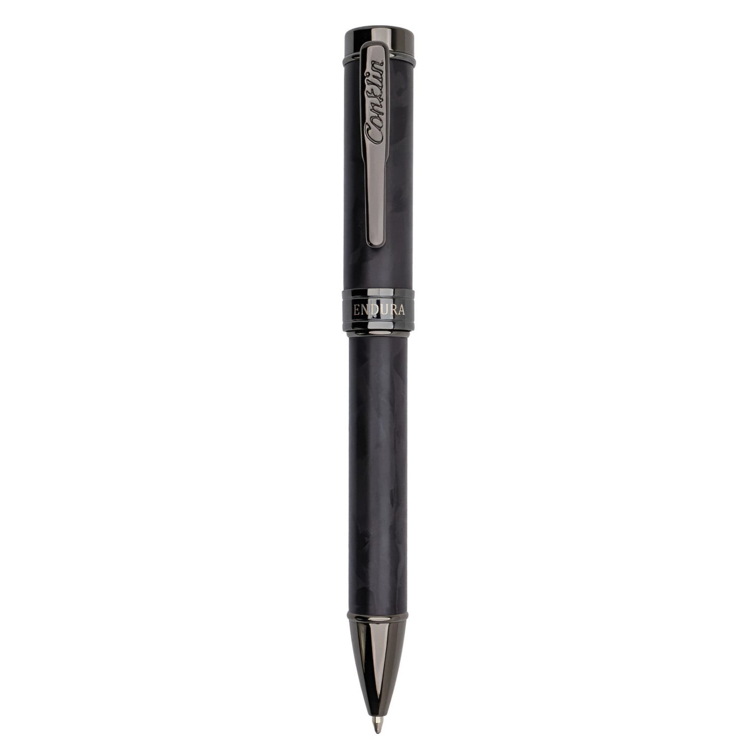 Conklin Endura Ballpoint Pen - Forged Carbon