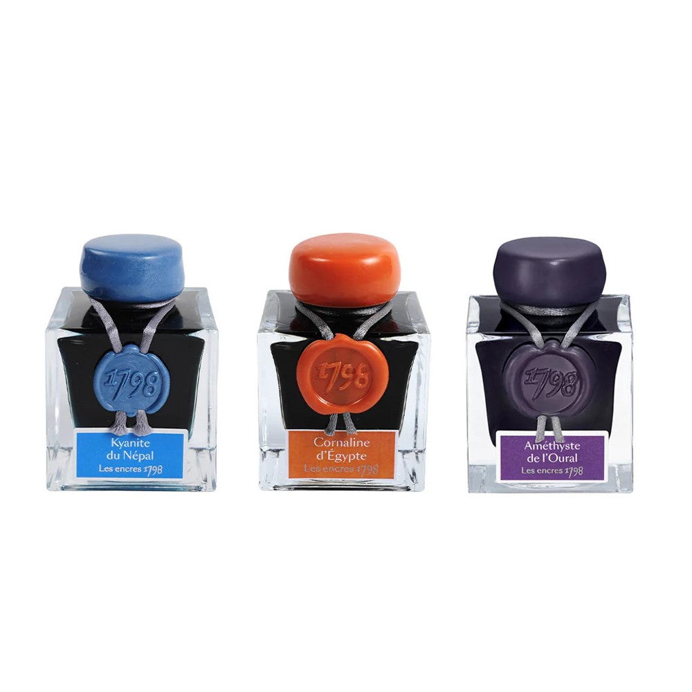 Jacques Herbin Ink Bottle 50ml - 1798 - Assorted Colours