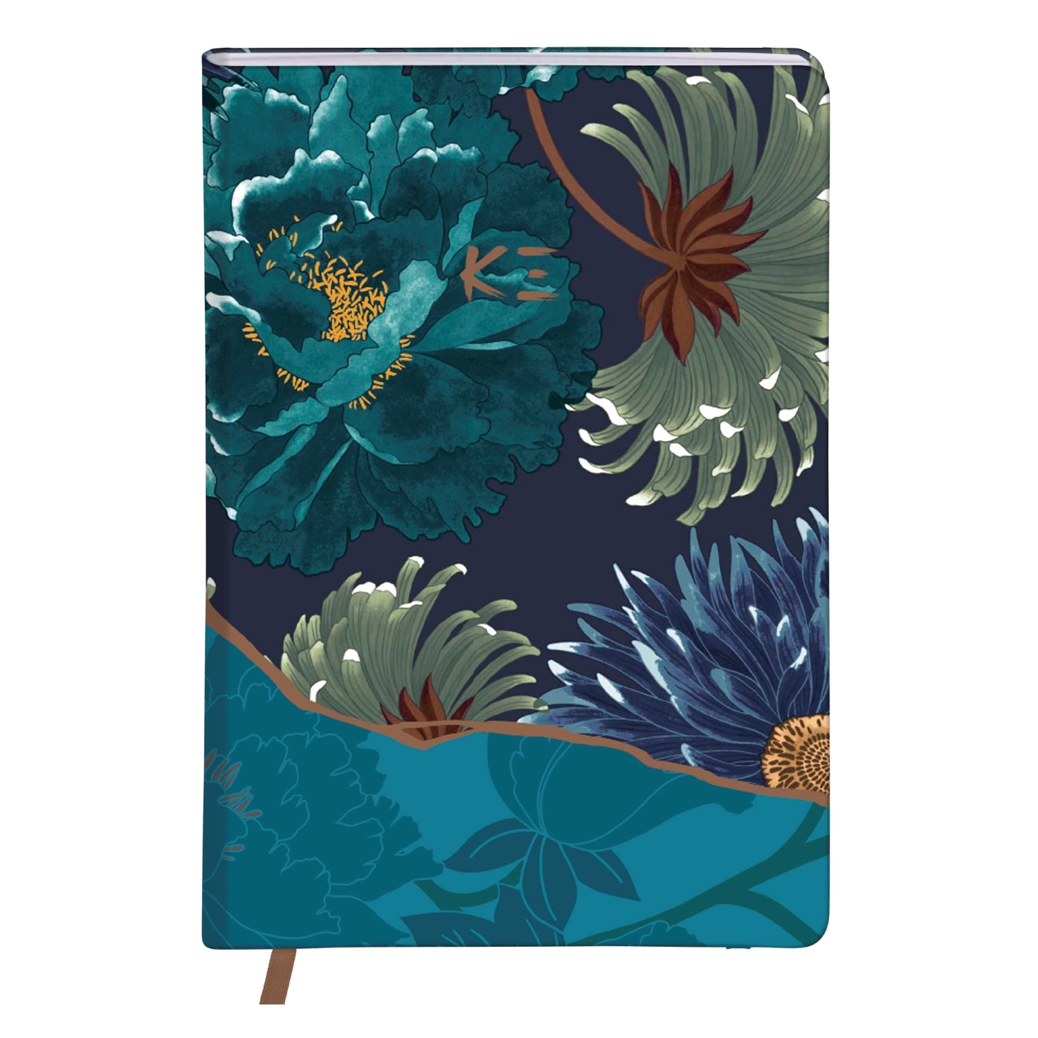 Clairefontaine K3 Kenzo Takada Notebook A5 Lined - Blue