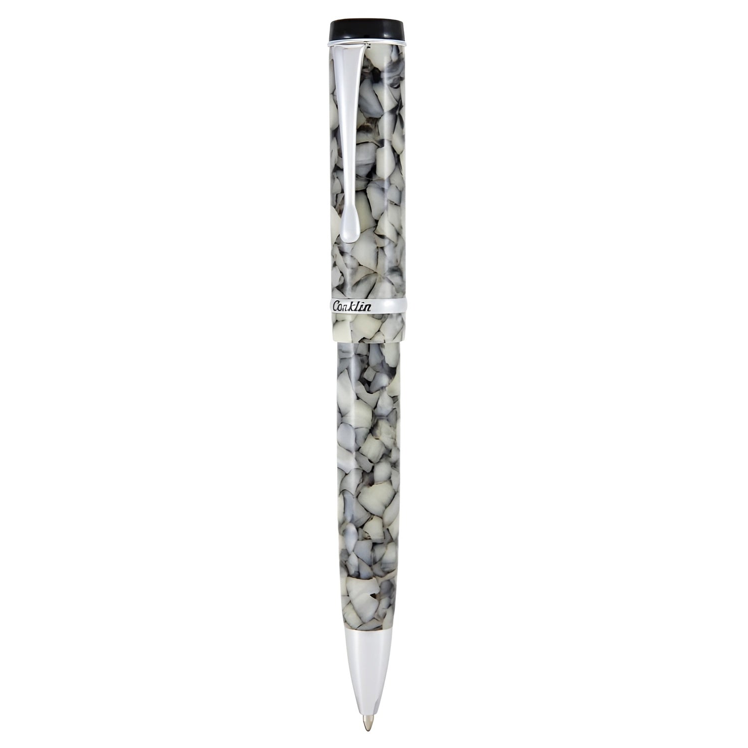 Conklin Duragraph Ballpoint Pen - Cracked Ice