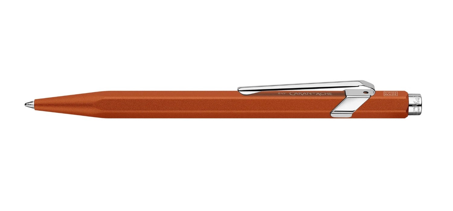 Caran dAche 849 Colormat-X Ballpoint Pen - Orange