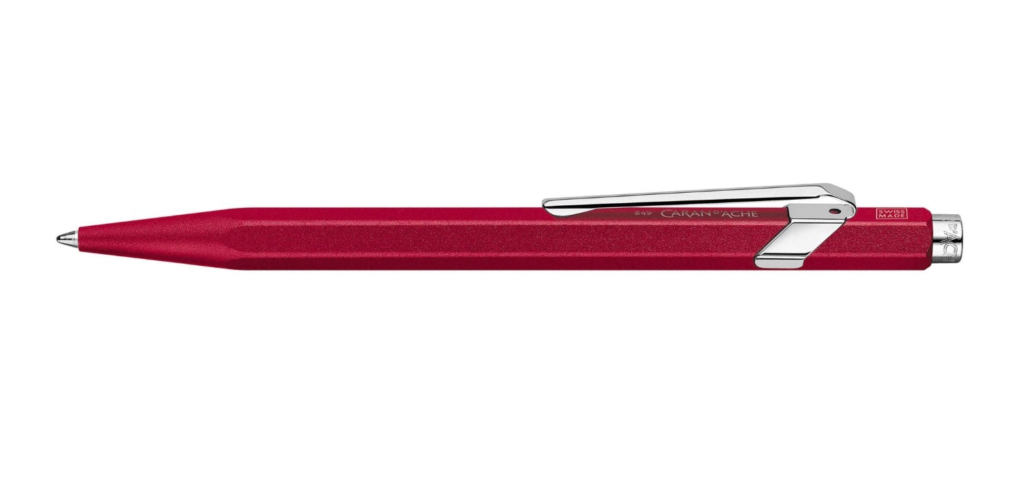 Caran dAche 849 Colormat-X Ballpoint Pen - Red
