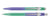 Caran dAche Duo Set 849 Ballpoint Pen & 844 Mechanical Pencil 0.5mm - Borealis - Limited Edition