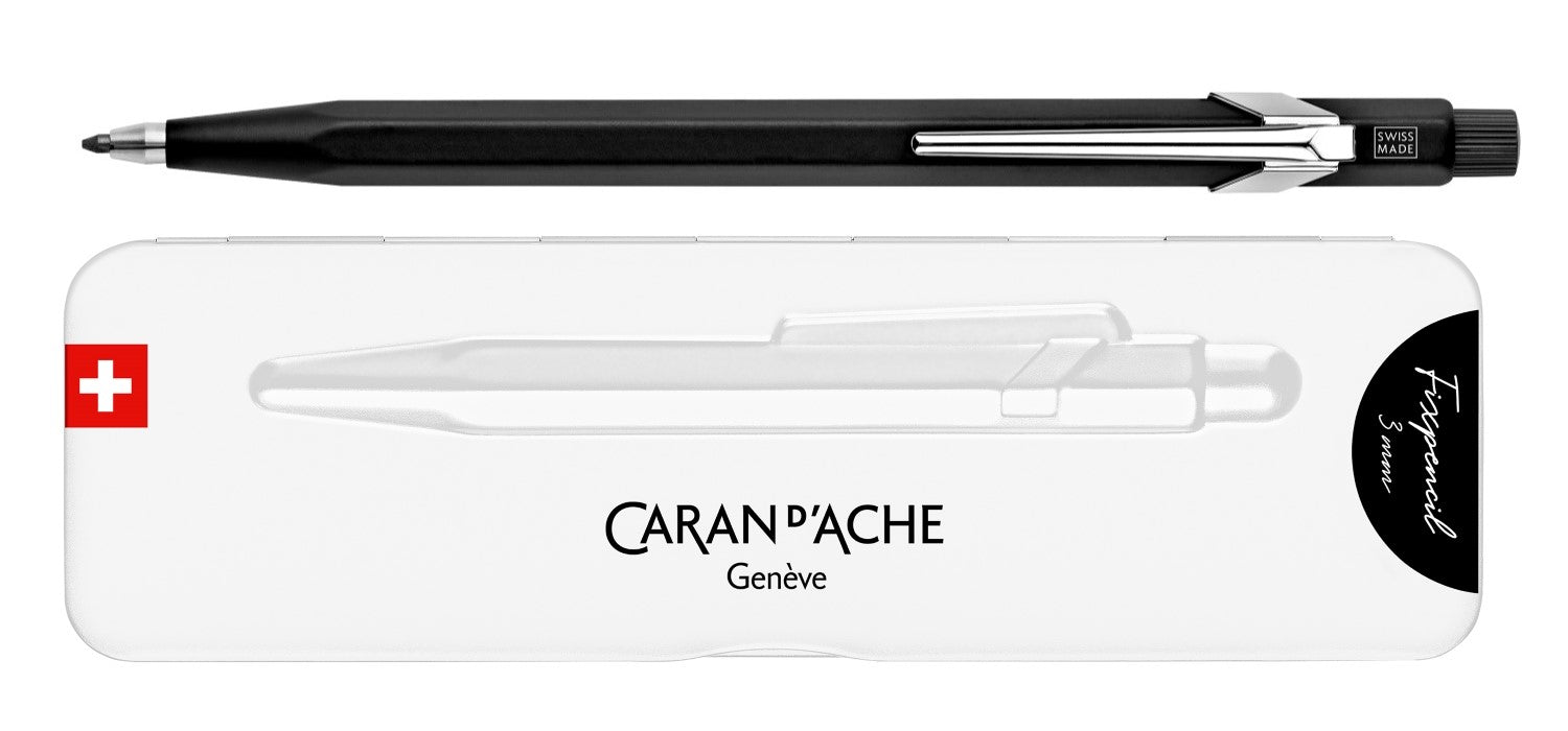 Caran dAche Fix Clutch Pencil 3mm - Black