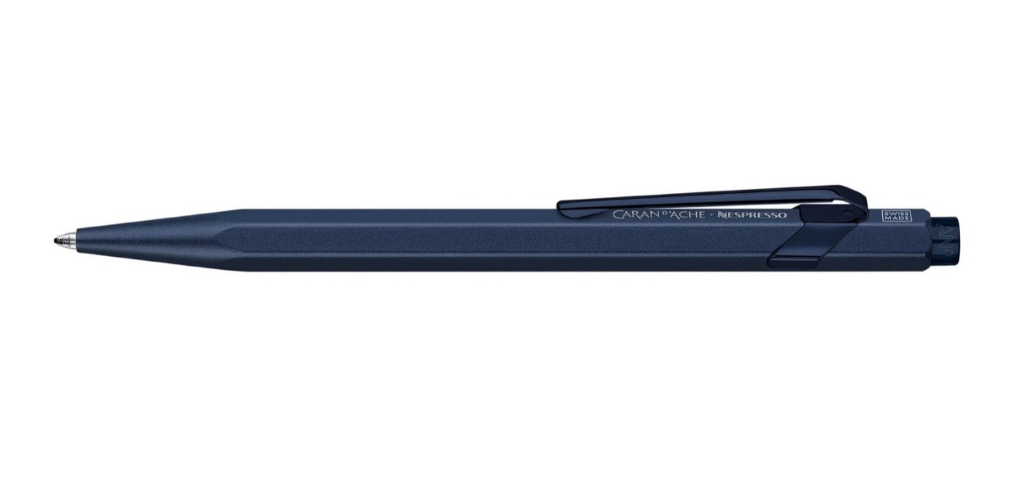 Caran dAche 849 Ballpoint Pen - Nespresso 6 Kazaar Blue - Special Edition