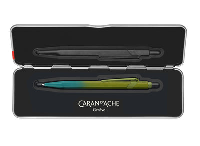 Caran dAche 849 Claim Your Style 5 Ballpoint Pen - Arctic Green - Special Edition