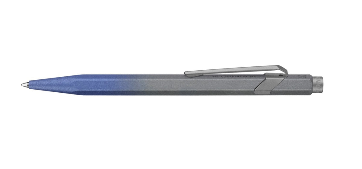 Caran dAche 849 Claim Your Style 5 Ballpoint Pen - Stormy Blue - Special Edition
