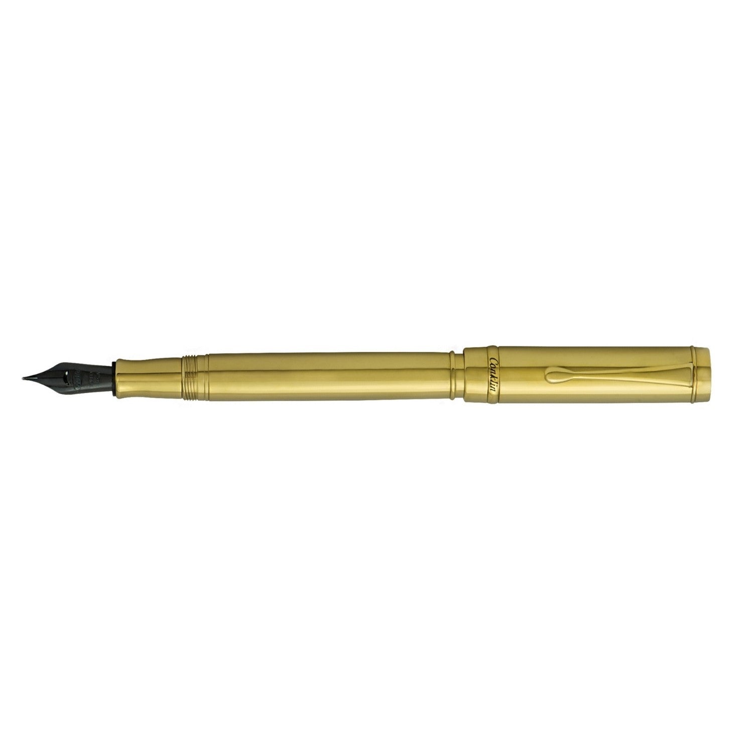 Conklin Duragraph PVD Fountain Pen - Gold